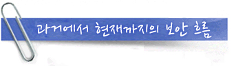 과거에서 현재까지의 보안 흐름